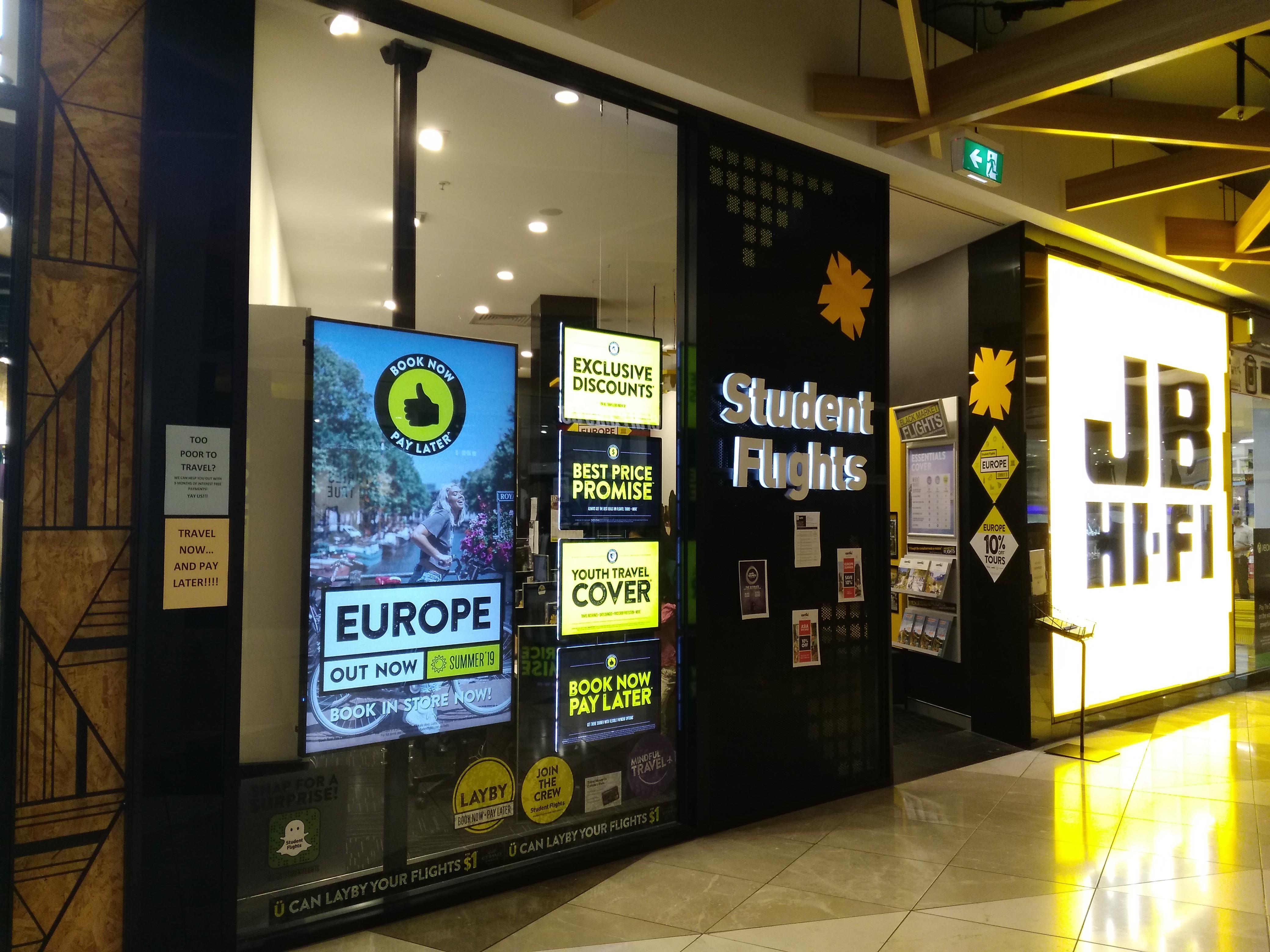 A1 Black 22 8mm Slimline Aluminium Magentic Led Light Box Led