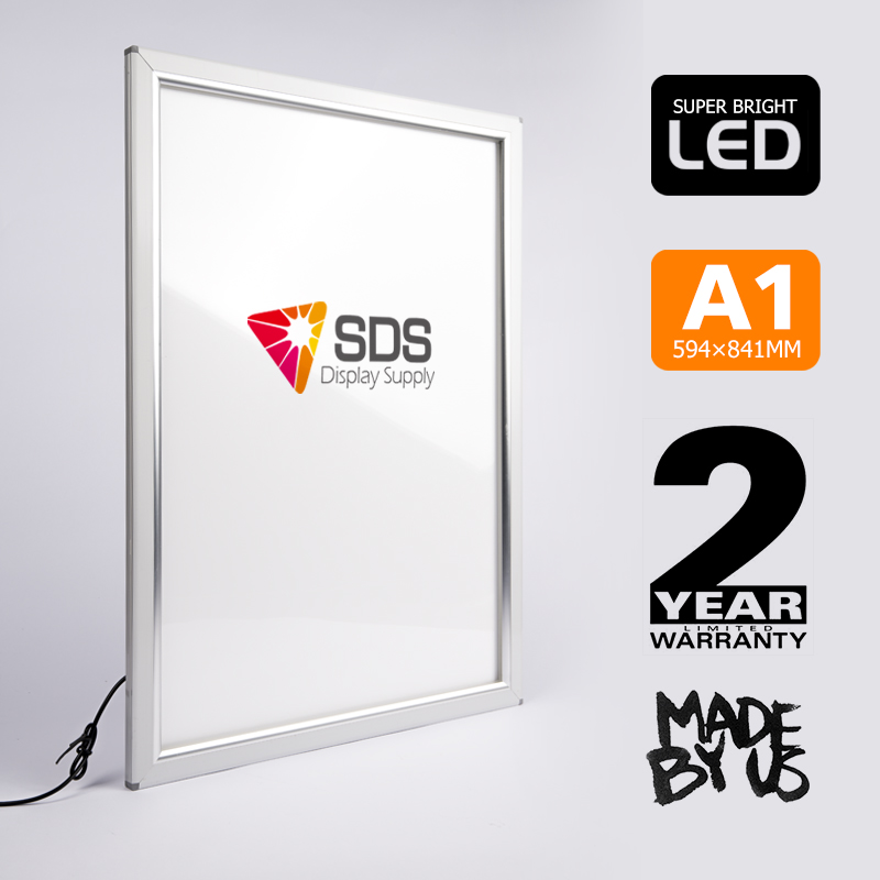 A1 Slimline LED Light Box / Shop front display eBay